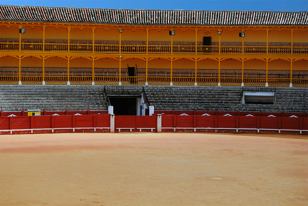 Vista de la plaza de toros de Aranjuez